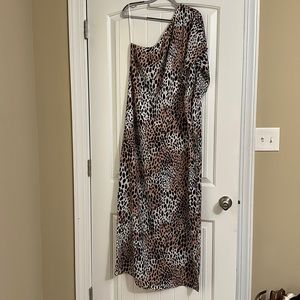 Buddy Love one shoulder maxi dress. NWT. Size small.